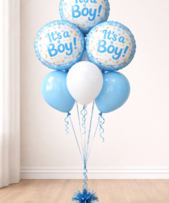 It's A Boy Balloon Bouquet