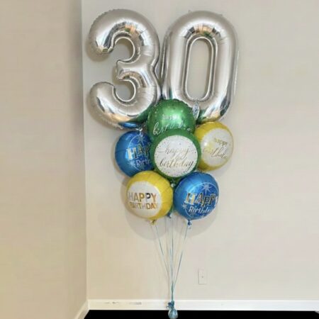 Number Birthday Bouquet