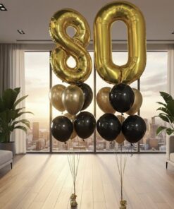 Number Balloon Bouquet Set