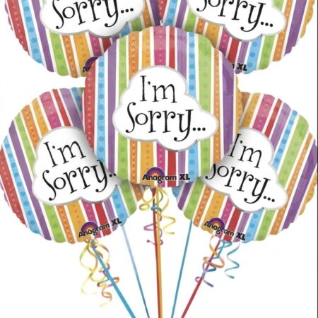 I'm Sorry Balloon Arrangement